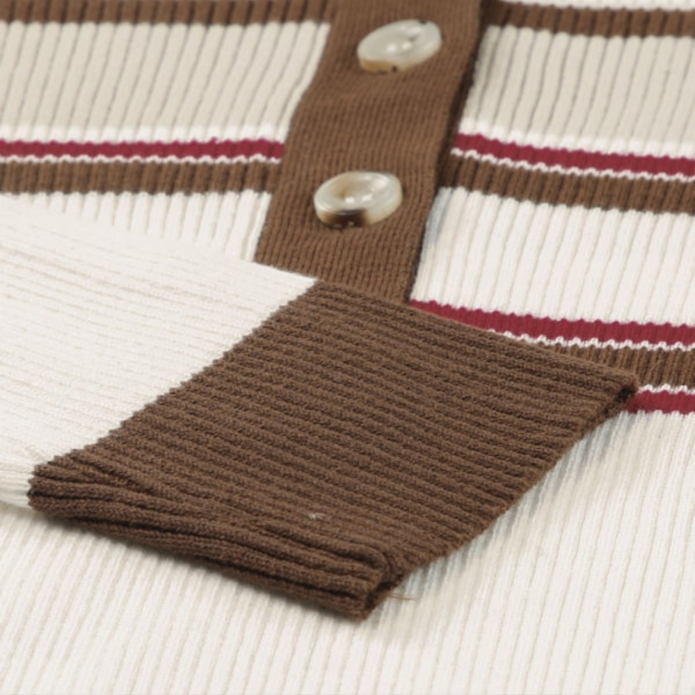 💜 New Ribbed Henley - Picture 9 of 11